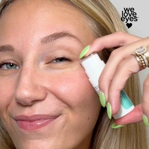 We Love Eyes - Shrubtox® - Active Hyaluronic Eye Glass gel with 5 collagen boosting actives - Improves fine lines and wrinkles