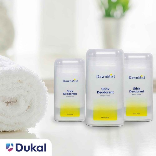 Dukal Dawn Mist Stick Deodorant, Fresh Scent 1.6 oz. Clear (Box of 144)
