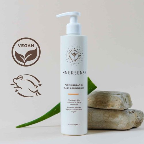 INNERSENSE Organic Beauty - Natural Pure Inspiration Daily Conditioner | Non-Toxic, Cruelty-Free, Clean Haircare (32oz)