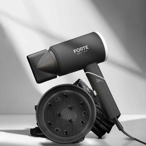 Forte Series Forte Pro Hair Dryer for Men, Magnetic Nozzle Attachment, 110-125V, Black