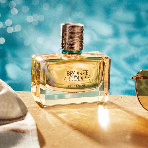 Estée Lauder Bronze Goddess Eau Fraîche Spray with Notes of Tiare Flower, Creamy Coconut, Amber, Sandalwood & Vanilla | Perfumes for Women, 1.7 Fl Oz