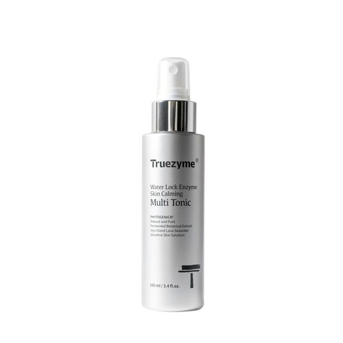 Truezyme Water Lock Skin Calming Multi Tonic 100ml | 3.4 fl. oz.| Korean Premium Skincare with Fermented Botanical Extract | No Chemicals or Toxins | Hypoallergenic