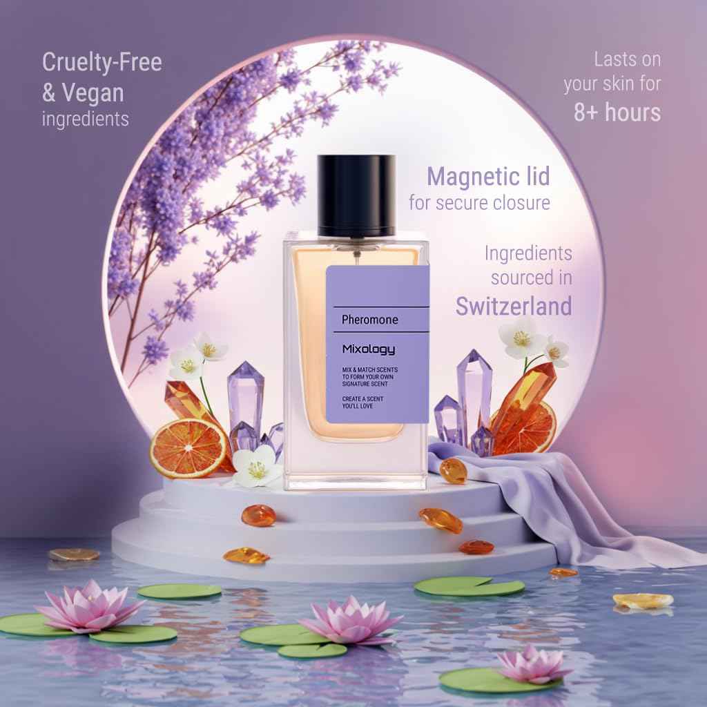 Luxodor Pheromone Eau de Parfum – Mixture of Fleur Narcotique, Molecule 02, Le L.abo's Another 13, Unisex Perfume 3.4 Fl Oz (100ml)