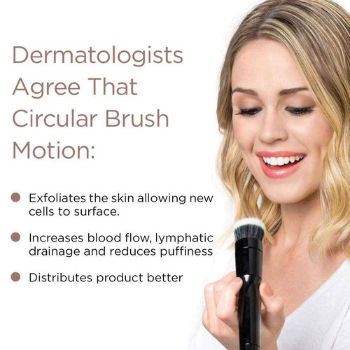 blendSMART Skincare, Makeup and Mask Applicator Rotating Makeup Brush