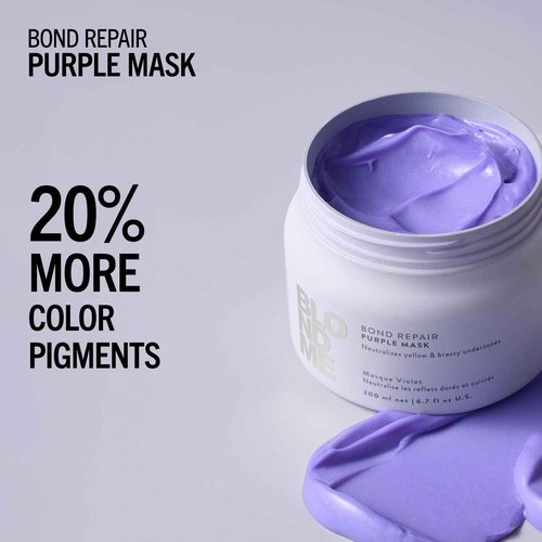 BlondMe BOND REPAIR Purple Mask 500 mL/16.9 fl oz