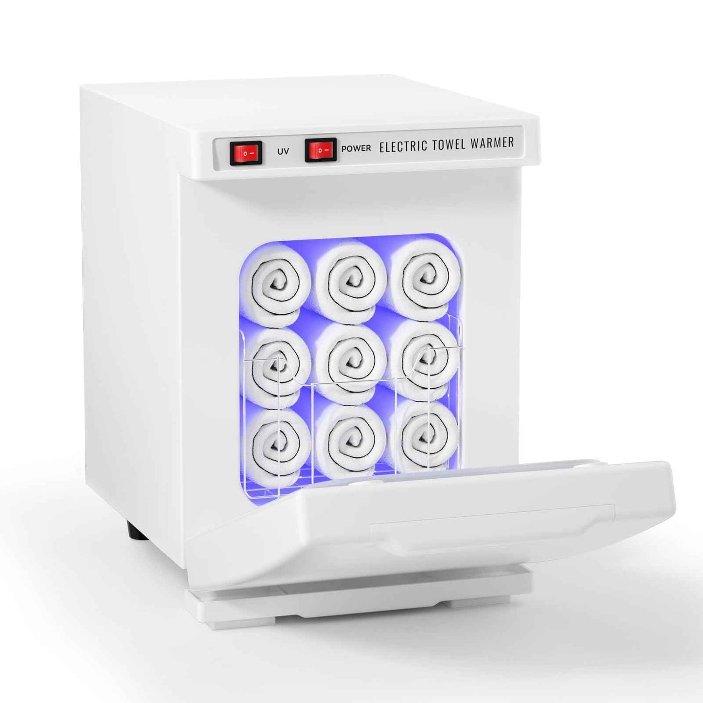 HYTOBP Hot Towel Warmer for Spa, 5L Thermostatic Towel Heater, 2-in-1 Professional Mini Towel Warmer, Beauty Salon and Spa Towel Warmers for Facial.(5L-White)