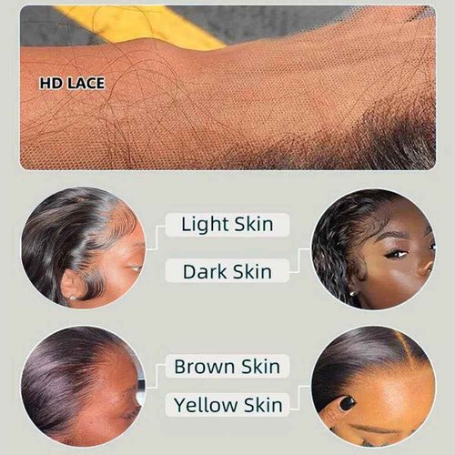 Tecoloy Straight Lace Front Wigs Human Hair Pre Plucked 13x4 HD Lace Frontal Wigs for Black Women Straight Wigs Human Hair with Baby Hair Glueless 180% Density Natural Black 30 Inch