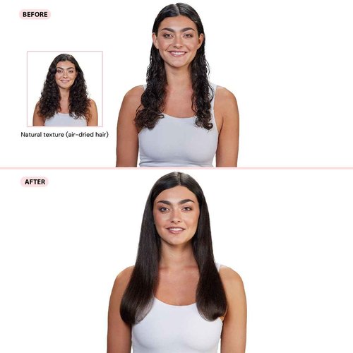 L'ANGE HAIR AIRess 2-in-1 Blow Dryer Brush – Straightens & Dries Hair Simultaneously | Lightweight, Ergonomic Design | Ideal for All Hair Types