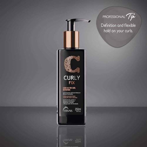 Truss Curly Shampoo - Gentle Cleansing Curl Shampoo Bundle with Curly Fix Styling Cream