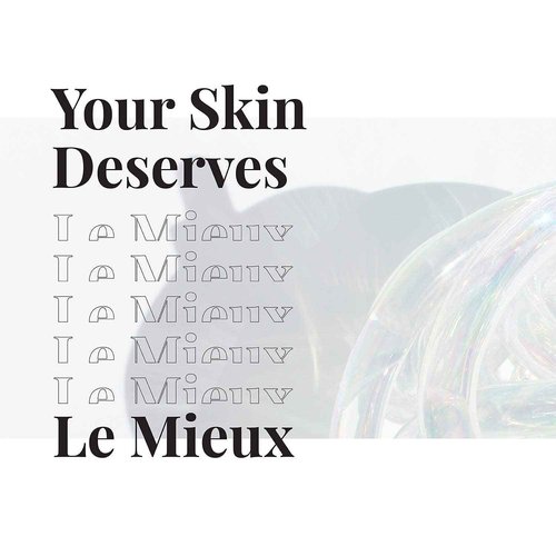 Le Mieux Facial Skincare Set - Peptide Foam Cleanser, Essence Toner & 24 Hr Age-Defying Cream - 3-Piece Set