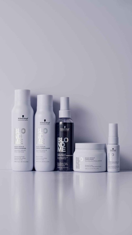 BlondMe BOND REPAIR Purple Mask 500 mL/16.9 fl oz
