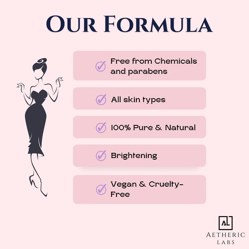 Aetheric Labs Glow Face Oil - Moringa, Rosehip & Argan Serum for Dry, Oily & Acne-Prone Skin - Hydrating, Non-Comedogenic, Vegan Skincare - Natural, 1.35 fl oz