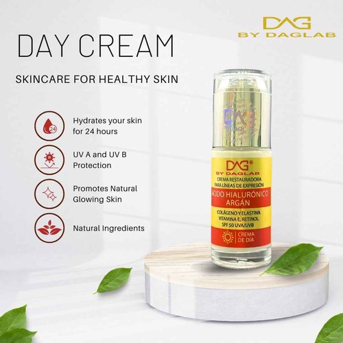 DAG BY DAGLAB Day & Night Cream Combo (2 x 1.3 Fl Oz) - Complete Skincare Set for Expression Lines | Day Cream | Night Cream