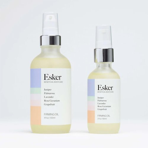 ESKER Firming Body Oil: Firms, Tightens, and Softens Skin with Natural Plant-Based Ingredients, Designed to Balance Energy and Promote Circulation, Fast-Absorbing and Non-Greasy - 2 oz.