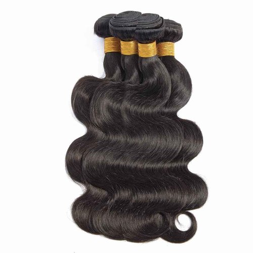 Human Hair Bundles Body Wave Bundles Human Hair 20 20 22 22 Inch 4 Bundles Human Hair 12A Grade 100% Unprocessed Brazilian Virgin Hair Body Wave 4 Bundles Human Hair Extensions Natural Color