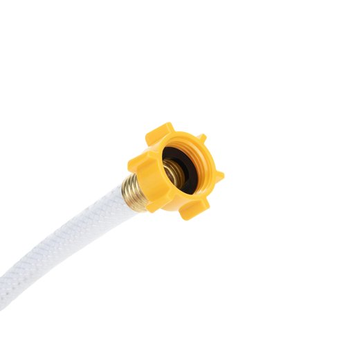 Camco TastePURE 10-Ft Water Hose - RV Drinking Water Hose Contains No Lead, No BPA & No Phthalate - Features Diamond-Hatch Reinforced PVC Design - 1/2” Inside Diameter, Made in the USA (22743)