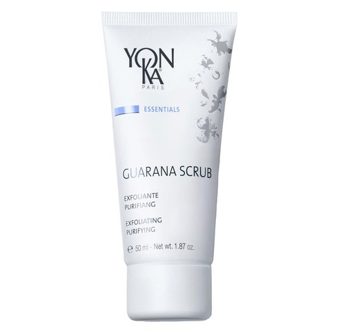 Yon-Ka Guarana Scrub | Gentle Exfoliating Face Cleanser with Rice Bran & Guarana Seed | Smooths Pores, Detoxifies & Revives Complexion | For Sensitive & Acne-Prone Skin | 1.87 fl oz