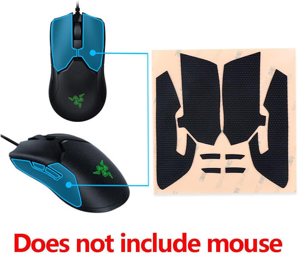 2Sets Mouse Feet Pads Skates Compatible for Razer Viper Ultimate Cyberpunk 2077 LPL Gaming Mouse