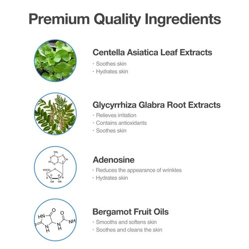 OxygenCeuticals Toning Gel – Premium Hydrating Gel Toner with Centella & Licorice Root Extracts, Adenosine Anti-Wrinkle, Soothing Care for Dry & Sensitive Post-Treatment Skin. 1.69 fl.oz (50ml)