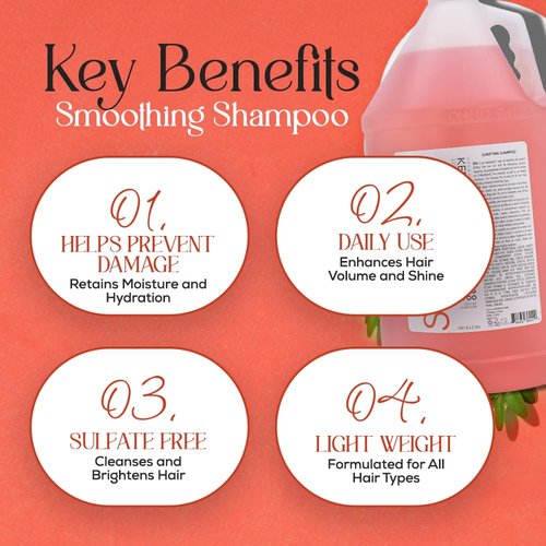 KERAGEN - Clarifying Shampoo with Keratin and Collagen, All Hair Types, Sulfate Free, 128 Oz