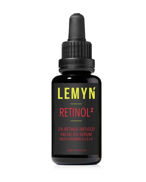 Lemyn Organics Retinol2 Facial Oil Serum with 2% Advanced Gentle Retinol, Vitamin A+E+F – Freshly Made Anti-Aging, Hydrating, and Firming Formula | 30ml