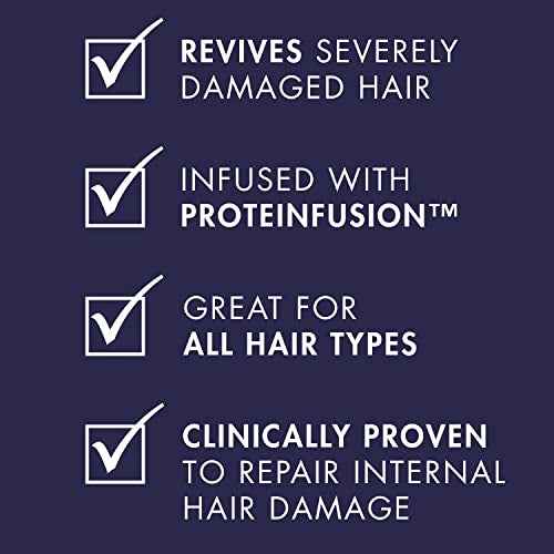 Nexxus Keraphix Shampoo and Conditioner - Damaged Hair Treatment System with Keratin Protein and Black Rice, 2 Count & 3 Repair Masks Treatment, 33.8 oz, 1.5 oz, 3 Count, 5 Count ( Pack of 1)