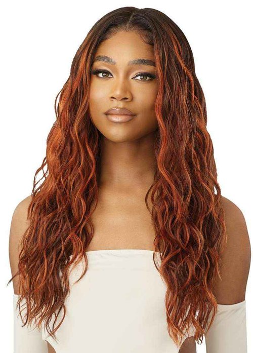 Outre Lace Front Wig - Perfect Hair Line 13X6 - Irina (OFF BLACK 1B)