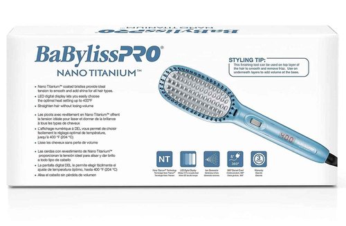 BaBylissPRO BaBylissPRO Nano Titanium Thermal Paddle Brush, Hair Styling Tools & Appliances, BNTPB1UC