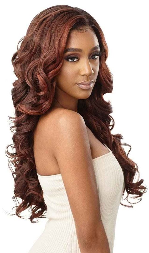 Outre Lace Front Wig - Perfect Hair Line 13X6 - Everette (DRFF RED VELVET)