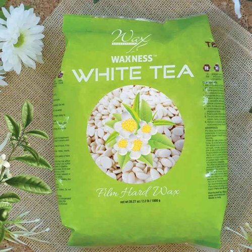 Waxness White Tea Cream Hard Wax 2.2 lb - Pack of 2