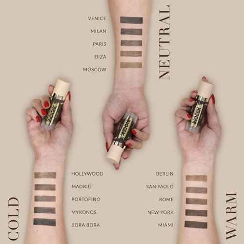 Bundle of 2 Brow Pigments for Permanent Make-Up (0,61 fl.oz.) - Paris, Venice