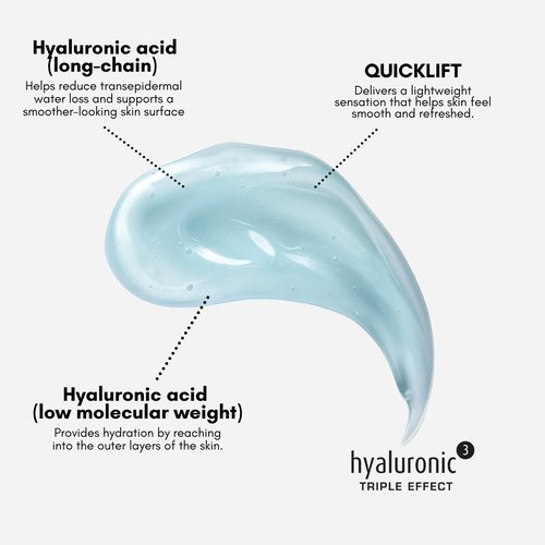 êb être belle Hyaluronic Acid 3D Serum, Quicklift Day & Night, Skin Care for Women, Lightweight Hydrating & Moisturizing Serum for All Skin Types, 30 mL