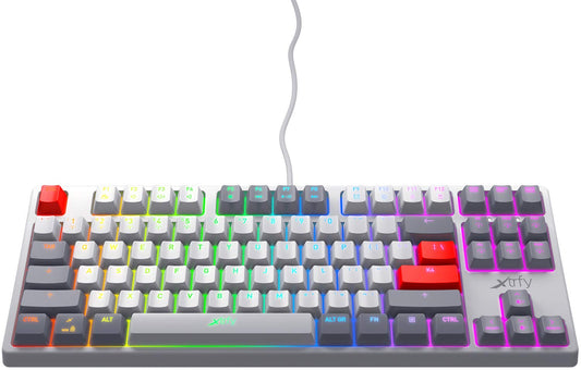 Xtrfy K4 RGB Tenkeyless Retro Edition, Mechanical Gaming Keyboard with RGB, US