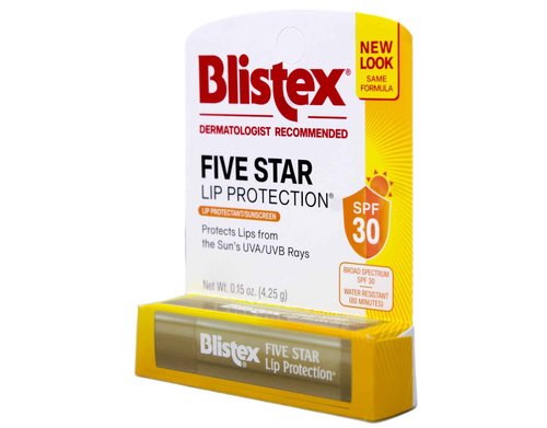 Blistex Five Star Lip Protection Lip Protectant/Sunscreen SPF 30-24 ct