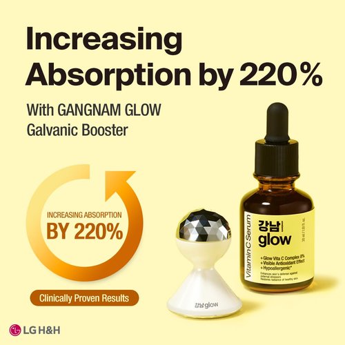 Gangnam glow Facial Serums (Serum & Galvanic Set, Vita C & Galvanic)