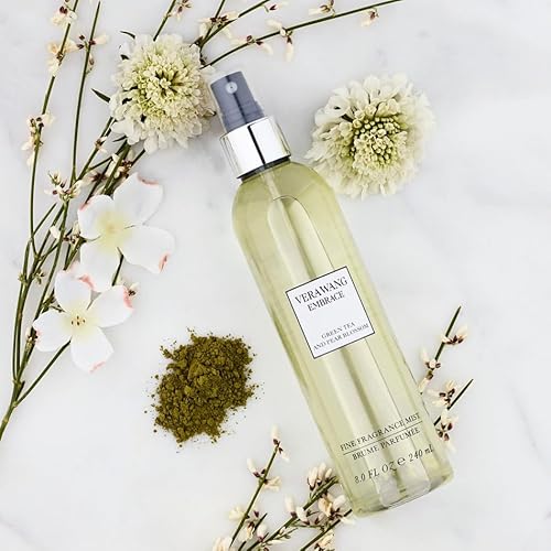 Vera Wang Embrace Body Mist Spray for Women, Green Tea & Pear Blossom, 8 Fluid Oz