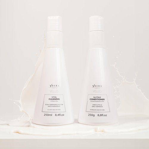 YBERA PARIS Vello Home Care | Biomimetic Hair Fertilization Therapy | Combats Hair Loss | Restores Vitality | Ideal for Men and Women with Capillary Atrophy | Set of 2