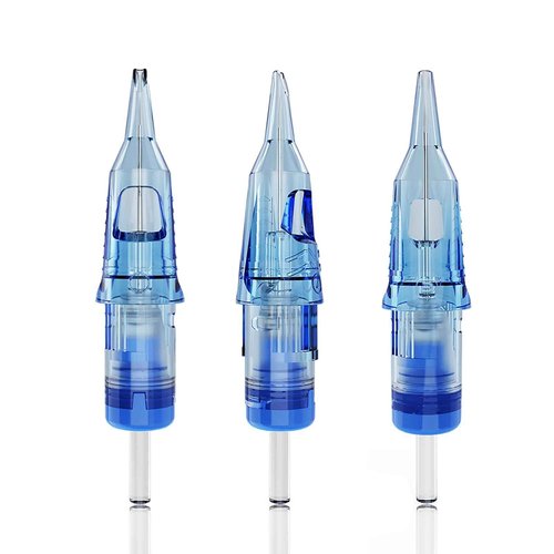 Emalla Tattoo Cartridge Needles - 20Pcs ELIOT Pro Tattoo Needles Curved Magnum 1027CML Standard Tattoo Cartridges 0.30mm for Machine Artists Tattoo Supplies