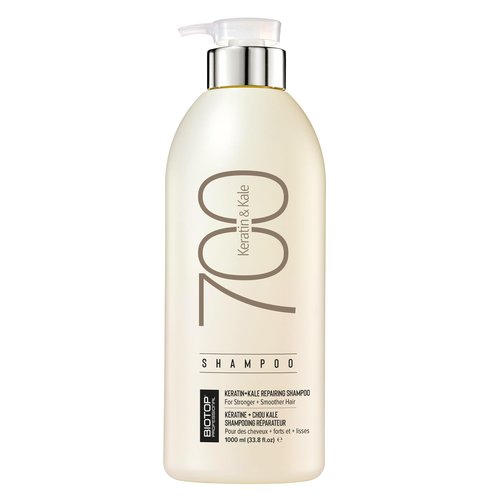 Biotop Professional 700 Keratin + Kale Hair Conditioner - Made With Vitamin E to Soften & Strengthen Strands - Nourishing + Moisturizing Conditioner for Damaged Hair - 33.8oz