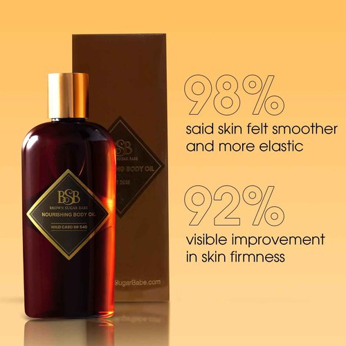 Brown Sugar Babe Wild Card Body Oil, Nourishing Oil for Women with Jasmine Perfume Oil and Cedar, Scented Skin Care, Paraben Free, Body-Oil Perfume, Phthalates Free, Made in USA