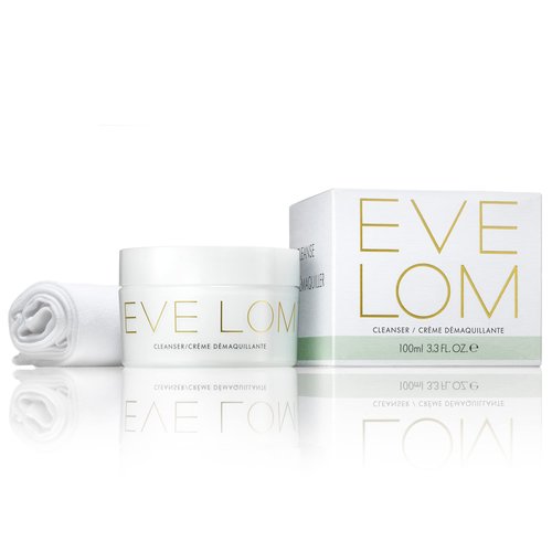EVE LOM The Original Balm Cleanser - Facial Cleansing Balm - 5-in-1 Facial Cleanser & Muslin Cloth - Deep Cleansing & Gentle Exfoliation, Hydrating Skin Benefits, Removes Waterproof Make-Up - 100 ml