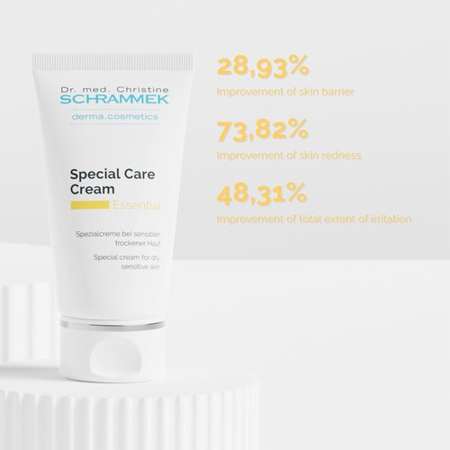 Schrammek Special Care Cream (1.7 fl oz) - Special Cream for Sensitive & Dry Skin - Scientifically Proven Calming & Regenerating Effect - Face Moisturizer - Skin Care - Dr