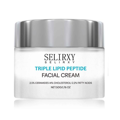 Nodfens Triple Lipid Peptide Cream for Anti-Aging, Restores & Repairs Mature Skin for Radiant, Smooth Complexion - Advanced Strength Recovery Face Moisturizer Cream
