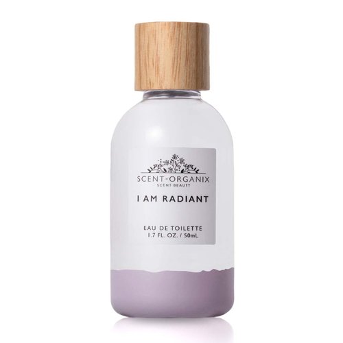 SCENT BEAUTY Scent-Organix I Am Radiant Perfume for Men & Women - Evocative Florals Scent with Notes of Lily-Of-The-Valley, Hyacinth & Vetiver - Non-Toxic, Vegan & Biodegradable Perfume - 1.7fl Oz
