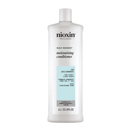 Nioxin Scalp Recovery Moisturizing Conditioner for Dry Scalp | With Pyrithione Zinc and Green Tea Extracts | 33.8 Fl oz.