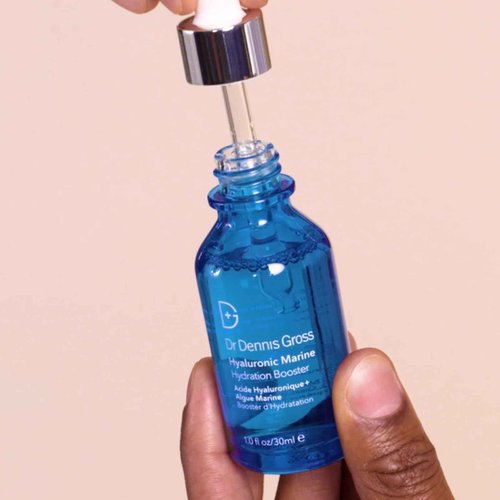 Dr Dennis Gross Hyaluronic Marine™ Hydration Booster: for Dehydrated, Rough Texture, Dry Fine Lines & Wrinkles, 1 fl oz