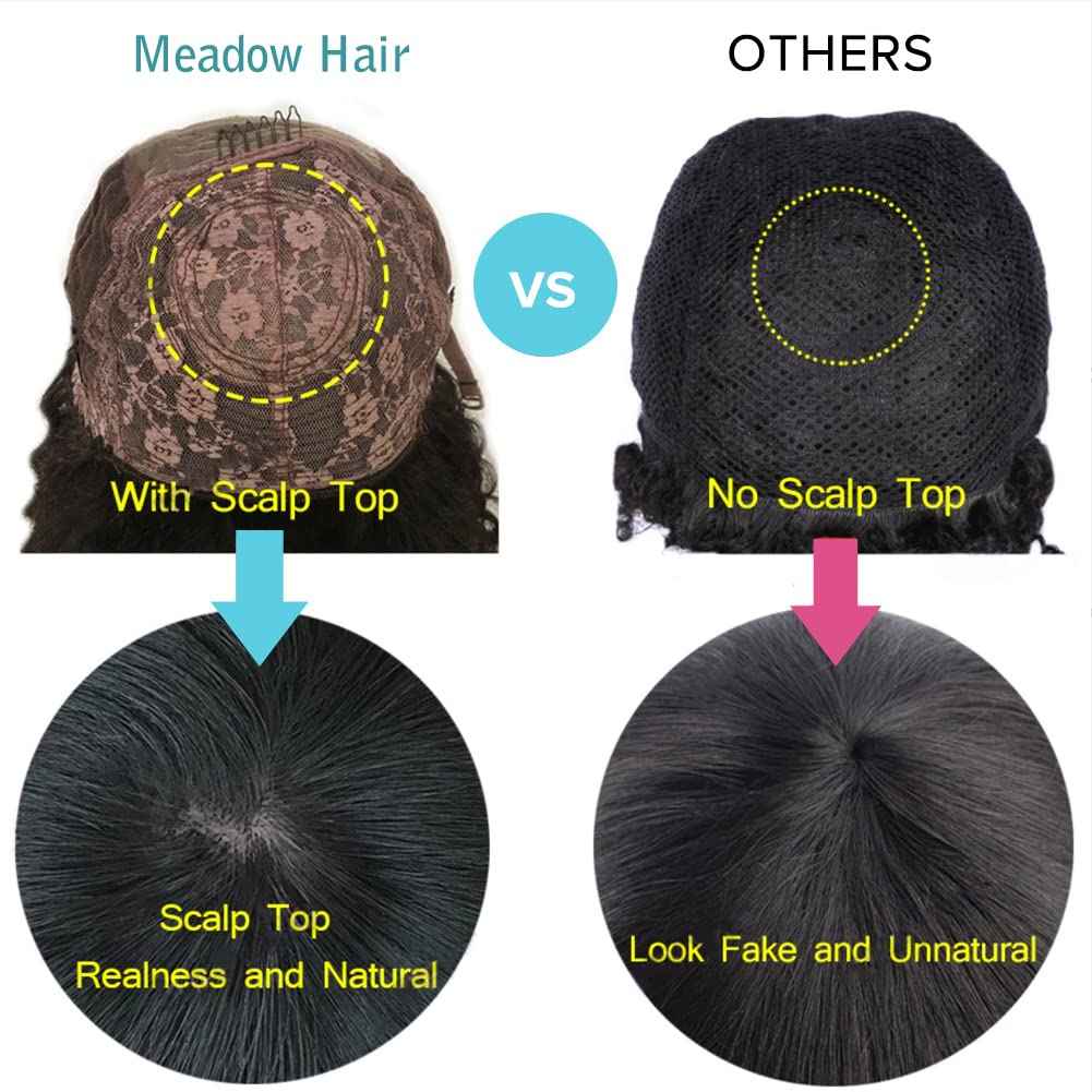 200% Density Ombre Human Hair Wigs Afro Kinky Curly Two Tone Wig With Bangs Brazilian Virgin Human Hair Machine Scalp Top Ombre Bang Wig Glueless For Black Women 14 Inch