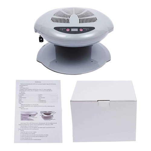 Professional Nail Dryer,400W Air Nail Fan Blower Dryer Machine with Auto Induction Warm & Cool Wind, Manicure Tool with Automatic Sensor,for Fingernail & Toenail Curing,Grey