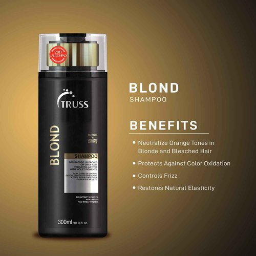 TRUSS Net Hair Mask - Intensive Repair Mask Bundle with Blond Shampoo