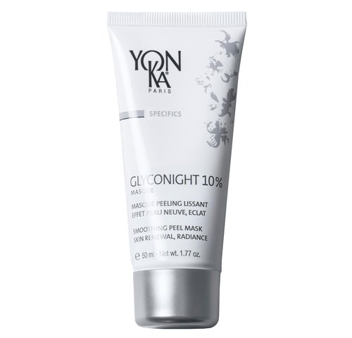 Yon-Ka Glyconight 10% Peel Masque | Anti-Aging Face Mask | Skin Renewal for Wrinkles and Pore Reduction with Glycolic Acid | 1.77 oz